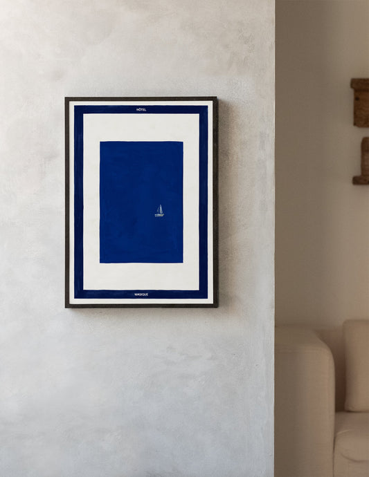 Magique Blue Art Print – Archive Sale Edition-Art Print-Hôtel Magique