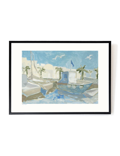 Morning Walk by Blakely Made-Art Print-A3-Unframed-Hôtel Magique
