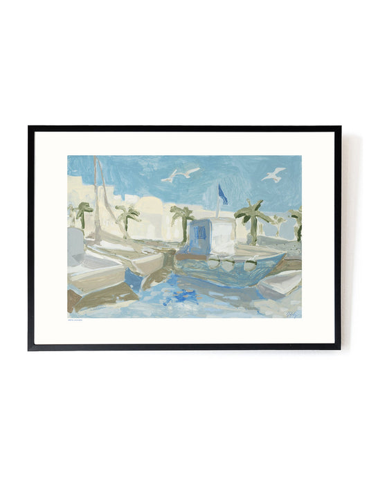 Morning Walk by Blakely Made-Art Print-A3-Unframed-Hôtel Magique