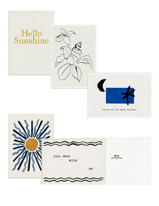 Ocean Blvd card set-Hôtel Magique