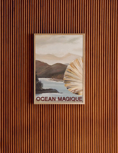Ocean Magique by Kit Lintin-Art Print-A3-Unframed-Hôtel Magique