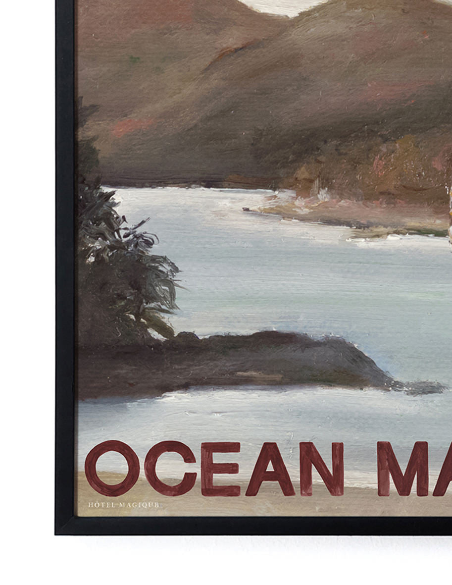 Ocean Magique by Kit Lintin-Art Print-A3-Unframed-Hôtel Magique