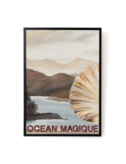 Ocean Magique by Kit Lintin-Art Print-A3-Unframed-Hôtel Magique