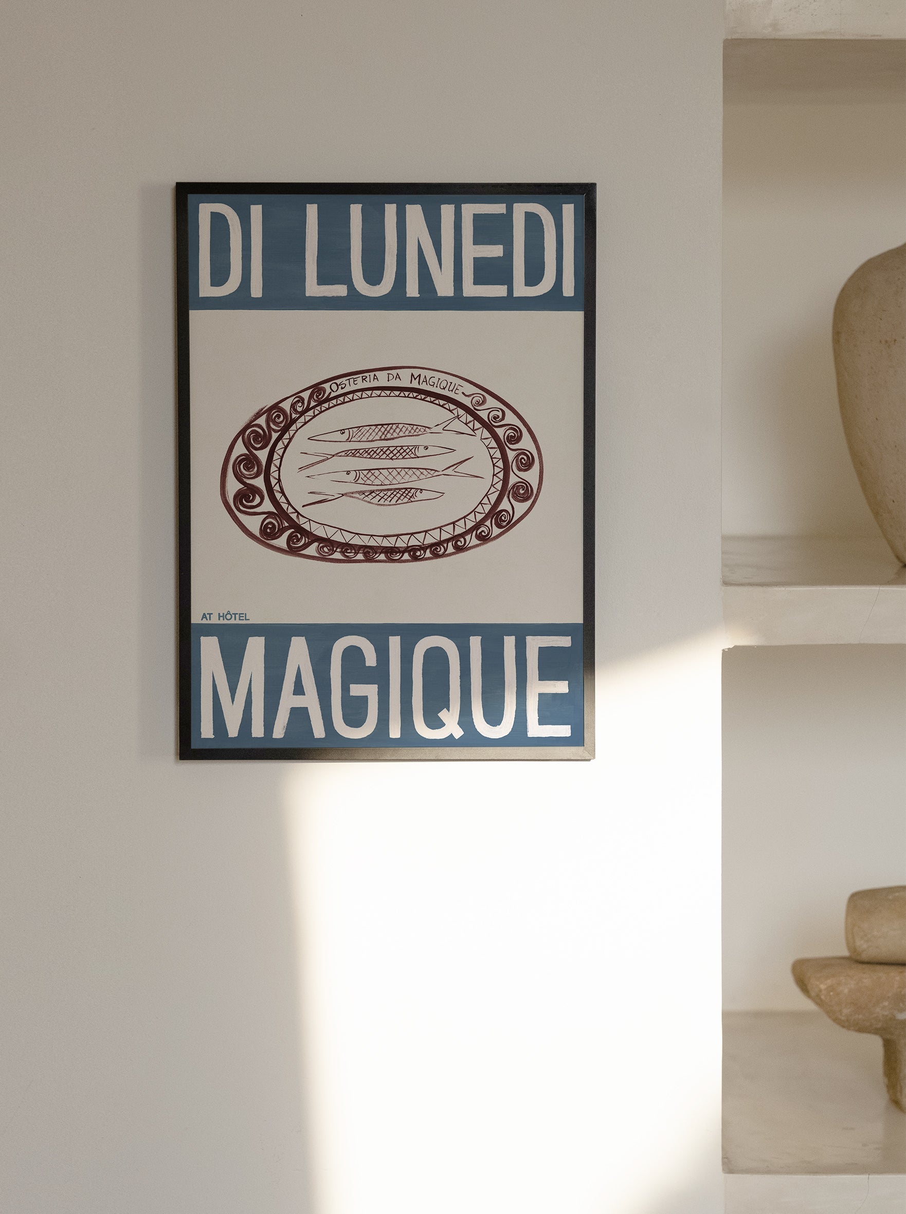 Osteria da Magique by Di Lunedi – Archive Sale Edition-Art Print-A3-Hôtel Magique