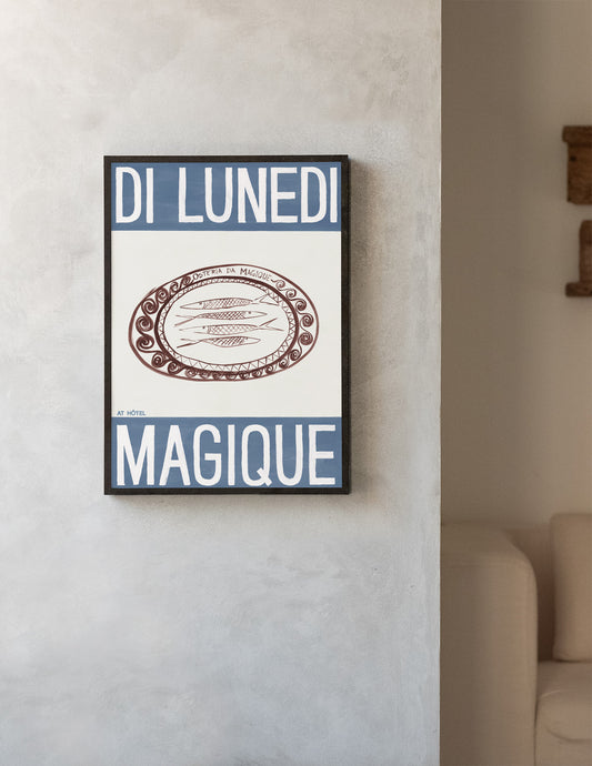 Osteria da Magique by Di Lunedi – Archive Sale Edition-Art Print-Hôtel Magique