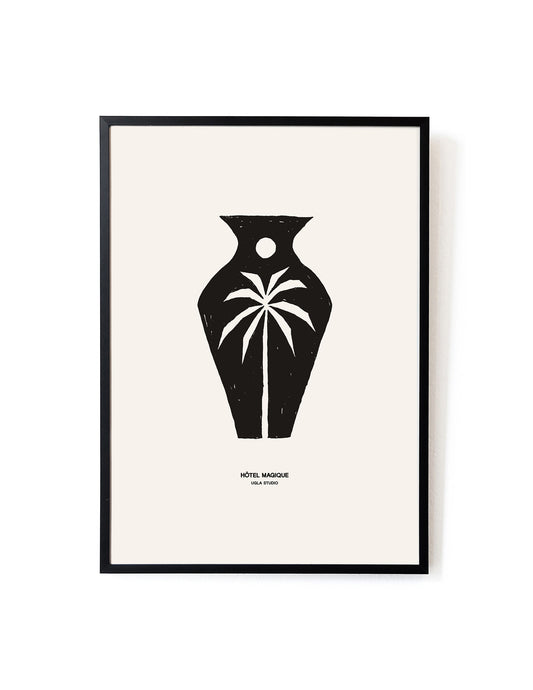 Palm under the Sun by Ugla Studio-Art Print-A3-Unframed-Hôtel Magique