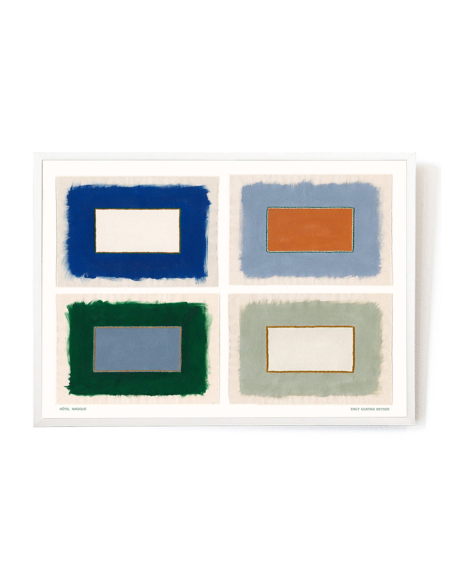 Paradis by Emily Keating Snyder-Art Print-A3-White-Hôtel Magique