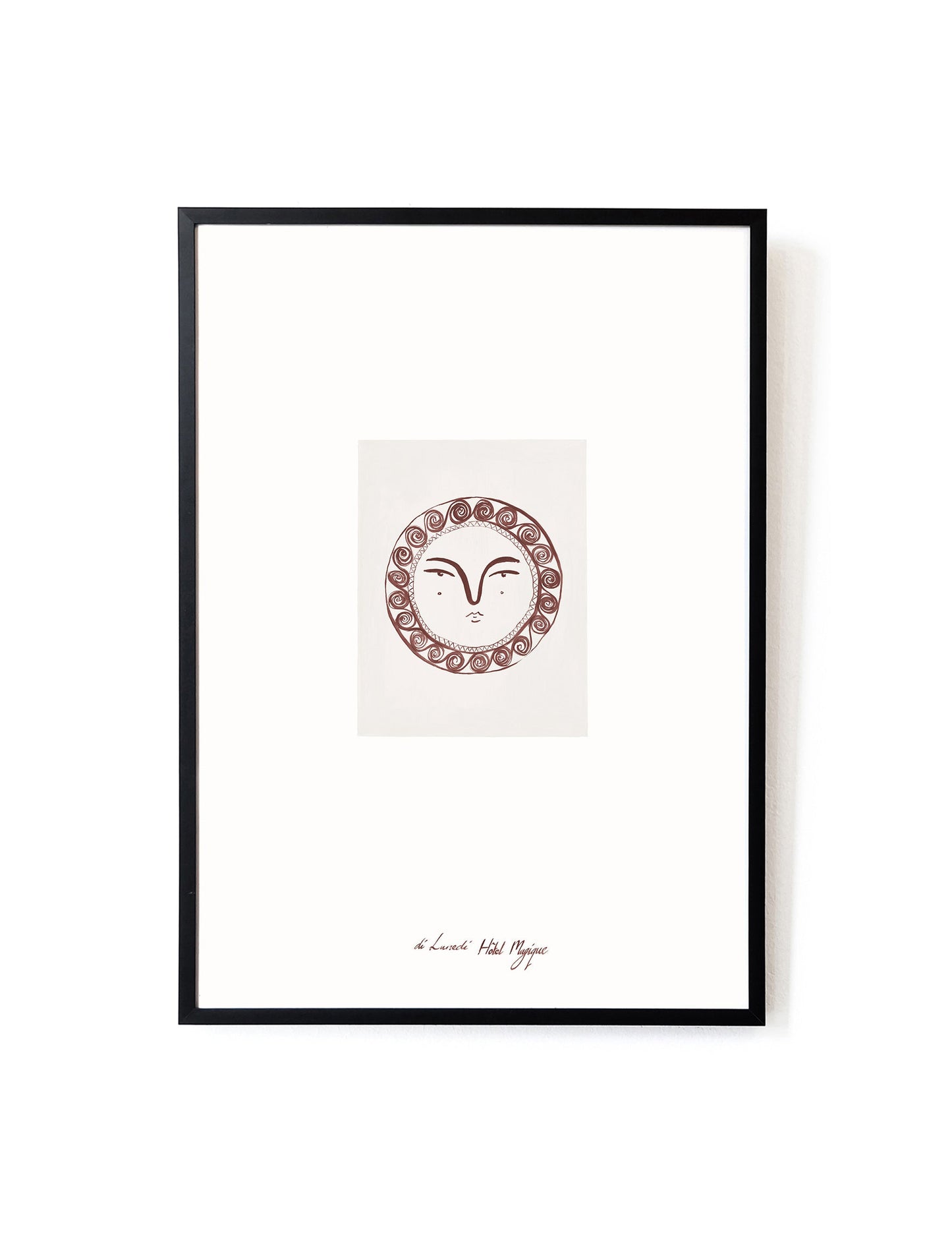 Piatto Solare by Di Lunedi-Art Print-A3-Unframed-Hôtel Magique