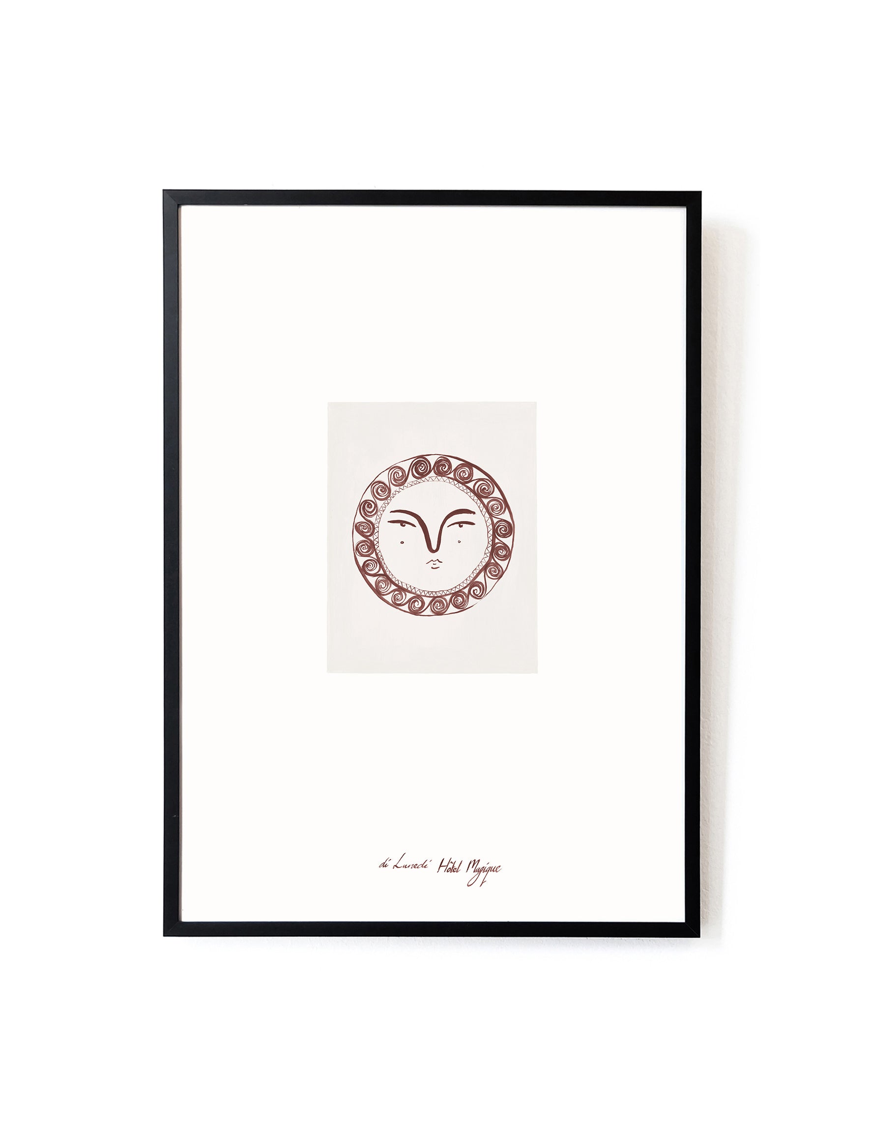 Piatto Solare by Di Lunedi-Art Print-A3-Unframed-Hôtel Magique