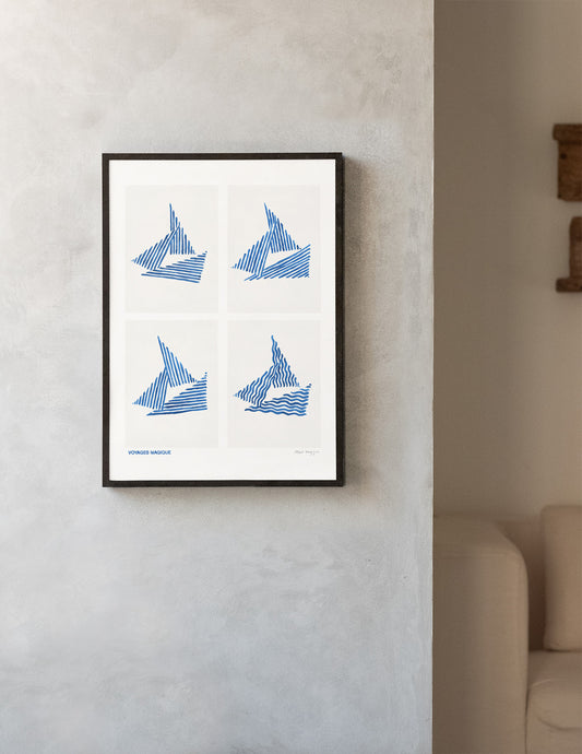 Sail Away With Me Art Print – Archive Sale Edition-Art Print-Hôtel Magique