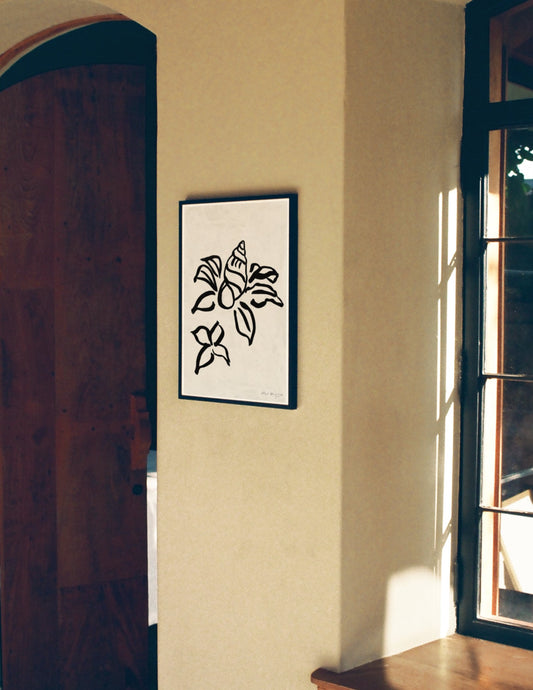 Shell Flower Art Print – Archive Sale Edition-Art Print-A3-Hôtel Magique