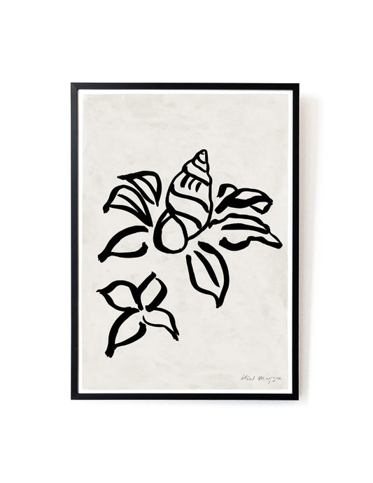 Shell Flower Art Print – Archive Sale Edition-Art Print-Hôtel Magique