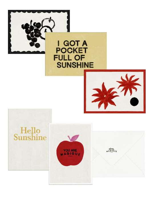 Sunshine Estate card set-Hôtel Magique