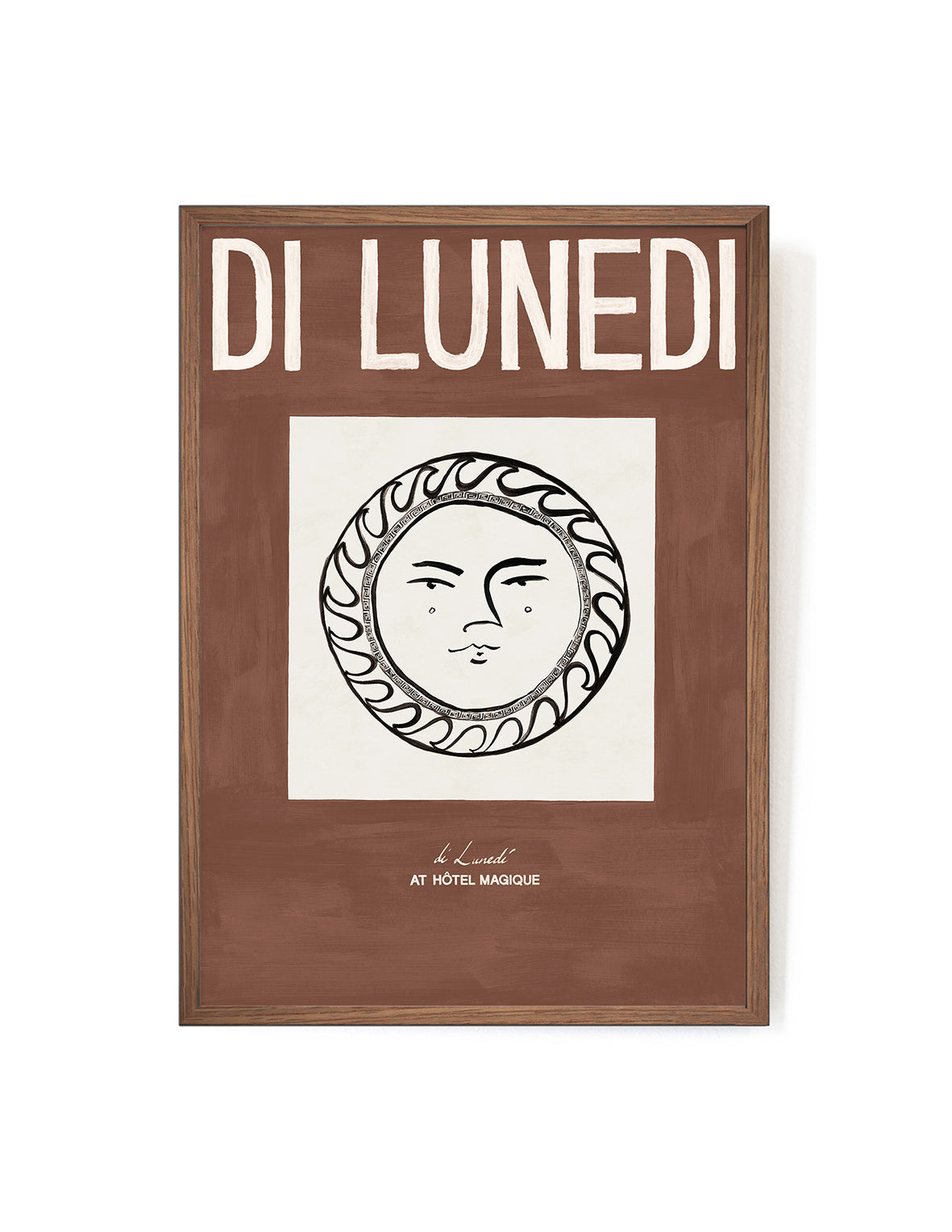 Tabacchi Firenze by Di Lunedi-Art Print-A3-Mahogany-Hôtel Magique