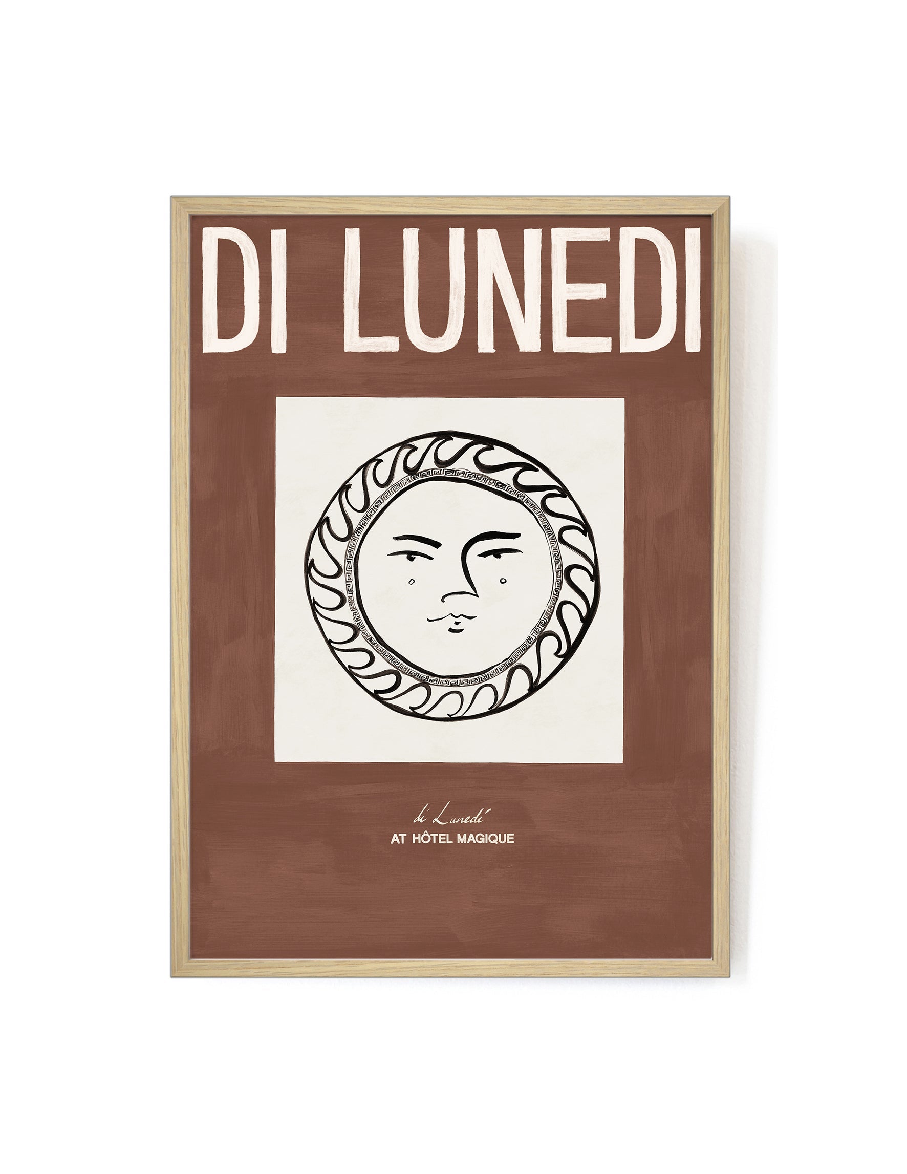 Tabacchi Firenze by Di Lunedi-Art Print-A3-Oak-Hôtel Magique