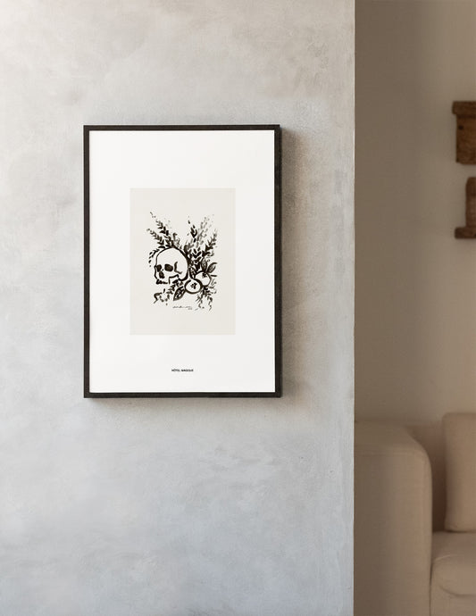 The One with the Skull by Ronelle Pienaar – Archive Sale Edition-Art Print-Hôtel Magique