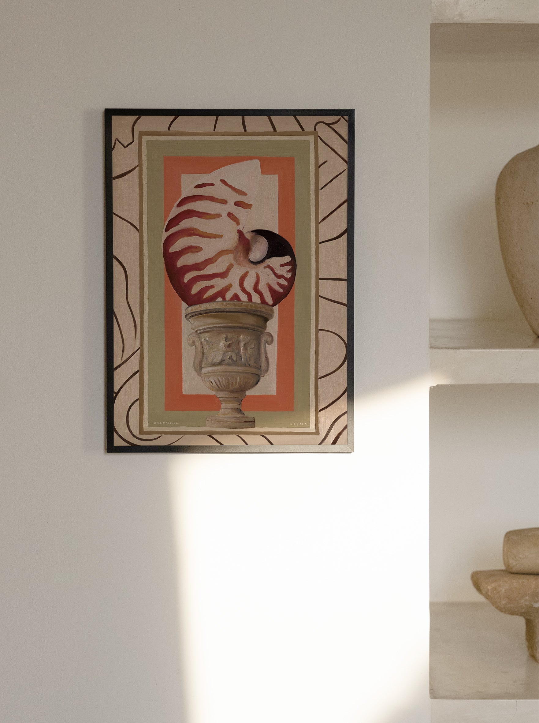 Tidal Treasure by Kit Lintin-Art Print-A3-Unframed-Hôtel Magique