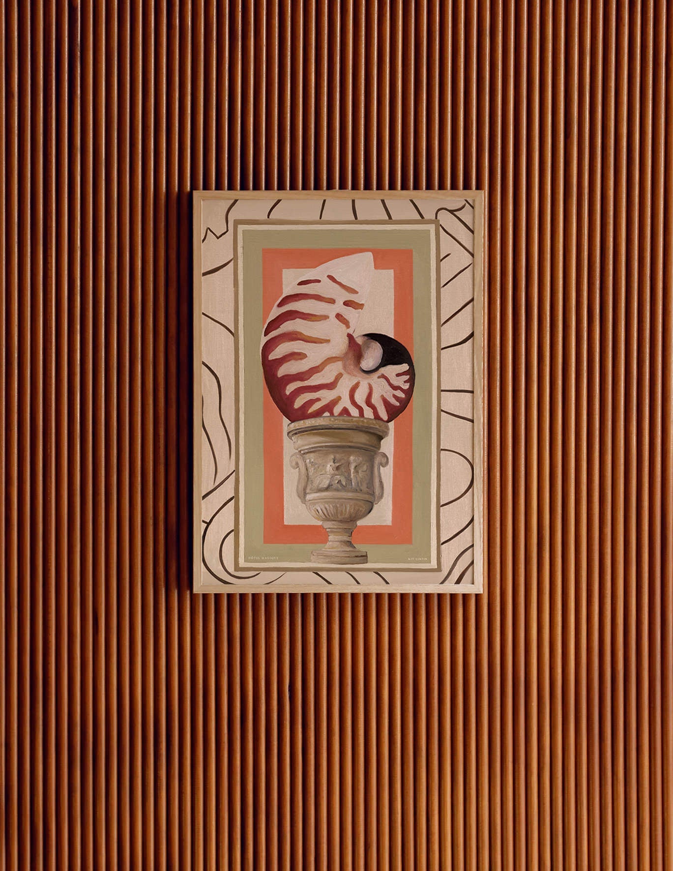 Tidal Treasure by Kit Lintin-Art Print-A3-Unframed-Hôtel Magique