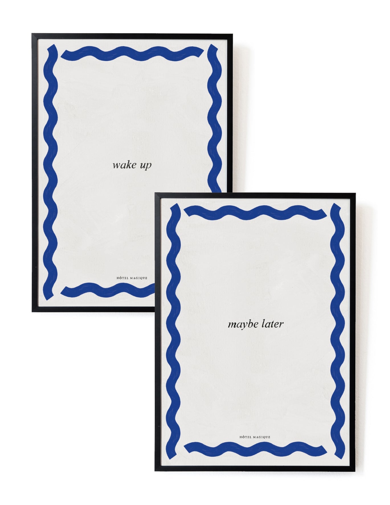 Wake up - Maybe Later Art Print Set – Archive Sale Edition-Art Print-Hôtel Magique