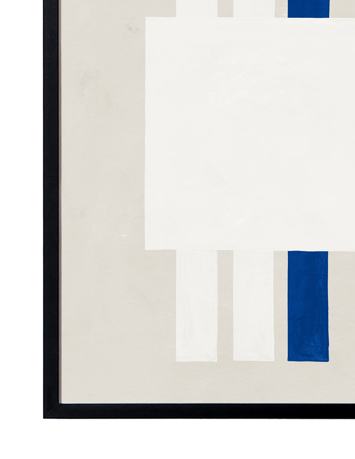 White and a Bit of Blue Art Print – Archive Sale Edition-Art Print-Hôtel Magique