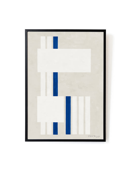 White and a Bit of Blue Art Print – Archive Sale Edition-Art Print-Hôtel Magique