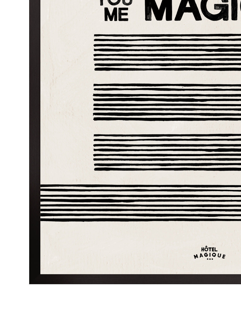 You Me Magique Art Print – Archive Sale Edition-Art Print-Hôtel Magique