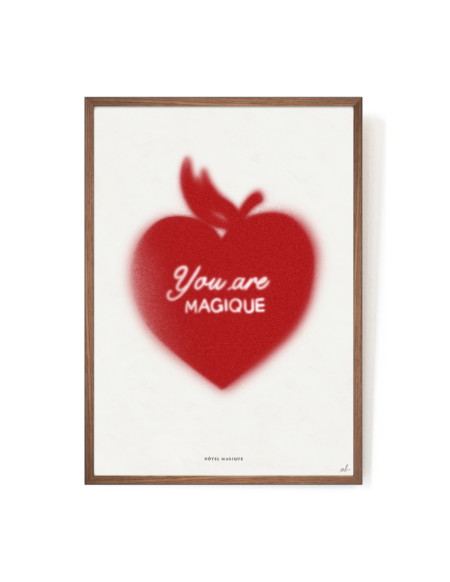 You are Magique by Marine Buffard-Art Print-A3-Unframed-Hôtel Magique