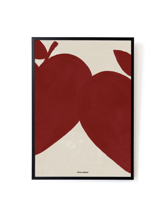 Magique in Red art print-Art Print-Hôtel-Magique