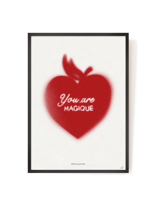 You are Magique by Marine Buffard-Art Print-Hôtel-Magique